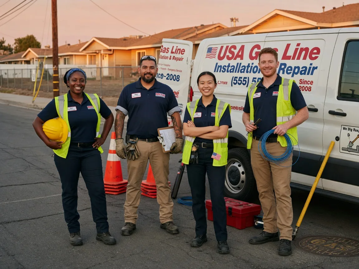 Gas Line Installation company in Hobart, IN